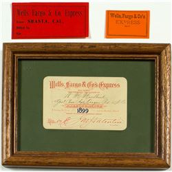 Wells Fargo Express Ephemera