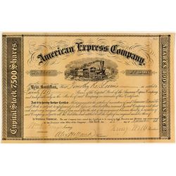 American Express Company stock certificate