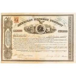 American Express Company Stock Certificate
