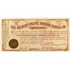 Image 1 : The Atlantic-Pacific Railway Tunnel Company Stock Certificate