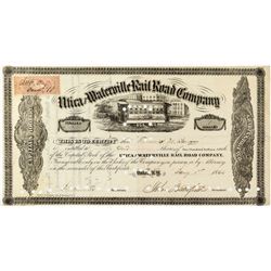John Butterfield signed Stock Certificate