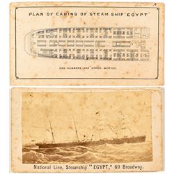 Rare NY Steamship CDV