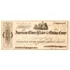 Image 1 : American River Water & Mining Comp. Stock Certificate