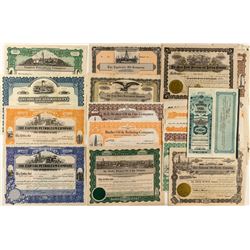 Colorado Oil Stock Certificate Collection