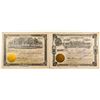 Image 1 : January Jones Mining Stock Certificates w/ Jones Signature & Huge Transfer of Shares
