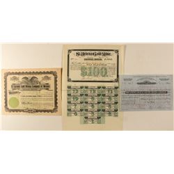 Mexico Gold Mine Stock Certificates