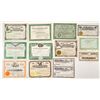 Image 1 : Thirteen Mining Stock Certificates