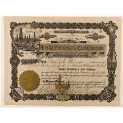 Alaska Petroleum & Coal Co. Stock Certificate