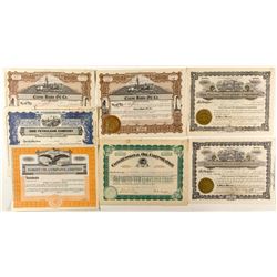 Nevada Oil Stock Certificates