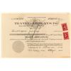 Image 1 : Founders Certificate: Travel Airways Inc. Stock Certificate