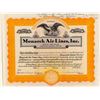 Image 1 : Monarch Air Lines Stock Certificate