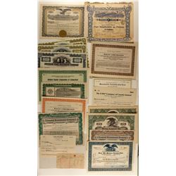 Auto Related Stock Certificates