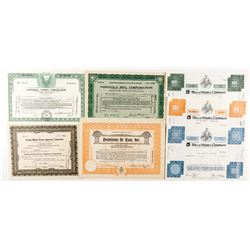 Camera Part Companies Stock Certificates