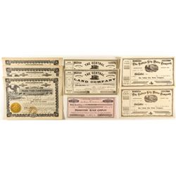 California Land & Water Company Stock Certificates
