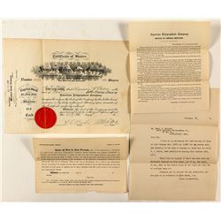 American Telegraphone Company Stock Certificate