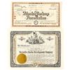 Image 1 : Two Stock Certificates