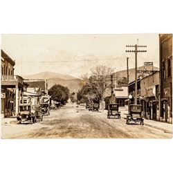 Main Street Photo Postcard