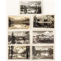 Mammoth Lakes Real Photo Postcards by Willard