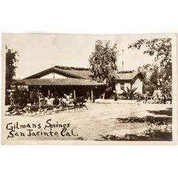 Real Photo Postcard Gilman Springs