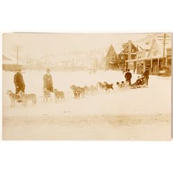 1922 Dog Sled Team RPC in Truckee, California