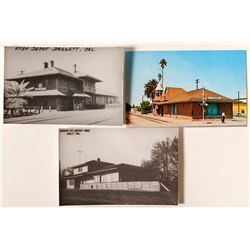 California Railroad Depot Photo Postcards