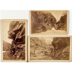 Three historic Clear Creek Photographs, 2 Railroad Related