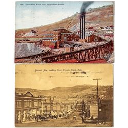 Two Postcards with Mailing Problems