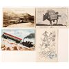 Image 1 : 4 Pike's Peak Postcards