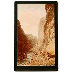 Hand Colored Photo of Royal Gorge