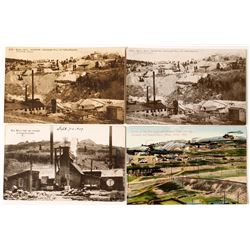 4 Colorado Mining Postcards