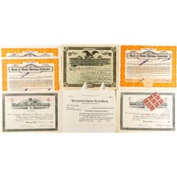 Colorado Banking Stock Certificates (7)