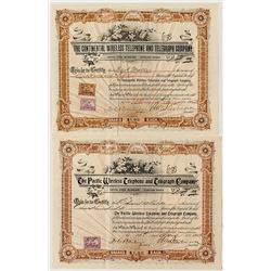 Two Wireless Telephone and Telegraph Stocks