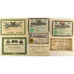 Hawaiian Stock Certificate Collection (7)