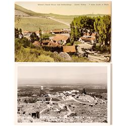 Two Postcards: Ruby Hill & Schoer's Ranch