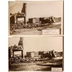 Great Fire of 1923 Postcards; Goldfield