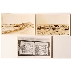 Three Goldfield Panoramic Postcards