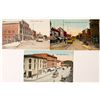 Image 1 : Three Hand Colored Street Car Postcards