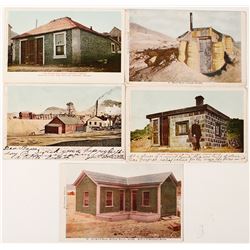 Early hand colored Postcards; Tonopah