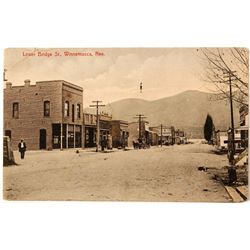 Early Photo Postcard of Horse and Buggy in Winnemucca