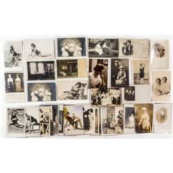 Real Photo Postcard Collection featuring Ladies