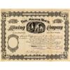 Image 1 : The Silver Rock Mining Company Stock Certificate