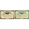 Image 1 : Two Different Bald Mountain Mining Company Stock Certificates
