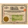 Image 1 : The Transcontinental Transportation & Mining Company Stock Certificate w. Foreign Revenue