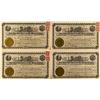 Image 1 : Inter-State Gold Beach and Bar Mining Company Stock Certificates (4)