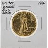 Image 1 : 1986 $25 American Gold Eagle Coin