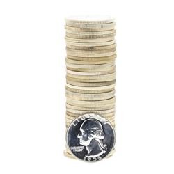 Roll of (20) 1956 Washington Silver Quarters