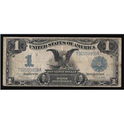 1899 $1 Black Eagle Silver Certificate Note