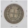 Image 2 : 1871 Italy 5 Lira Silver Coin