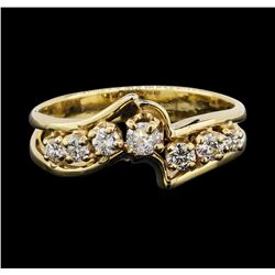 14KT Yellow Gold 0.50ctw Diamond Ring