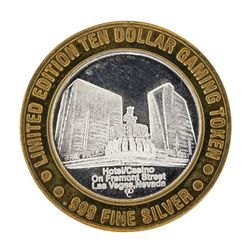 .999 Silver 4 Queens Hotel and Casino $10 Casino Limited Edition Gaming Token